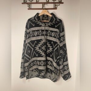 RRL Southwestern Zip overcoat XL